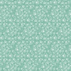 Vintage flowers seamless pattern N12