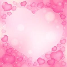 Abstract image with heart theme 1