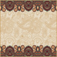 ornate floral background with ornament stripe N9