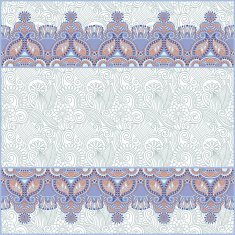 ornate floral background with ornament stripe N10