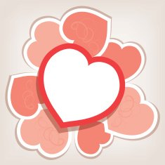 vector hearts for valentine's day eps10