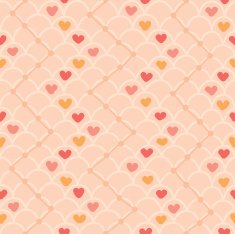 Seamless pattern with hearts N104