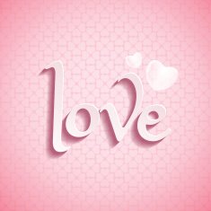 LOVE font type N4