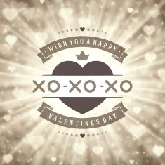 Happy Valentine's day Vector Background N19