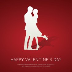 Couple Dancing paper Illustration N2