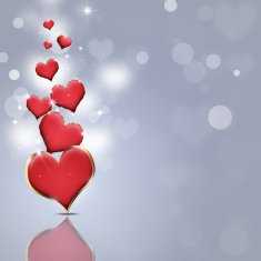 Red Lovely Hearts