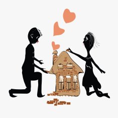 Couple Building House