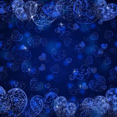 background of hearts N16