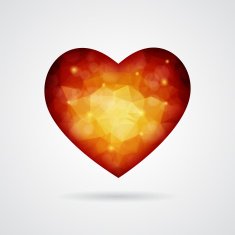 polygonal heart N2