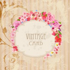 Vintage label for your design N5