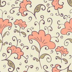 Floral seamles pattern N19