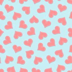 Valentine's heart seamless pattern N2