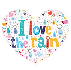 I love the rain