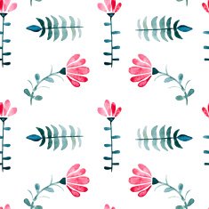 Watercolor seamless pattern N73