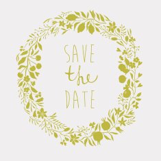 Save the Date Card Design
