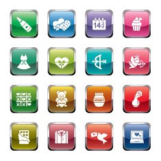 Valentines and Love Icons N30