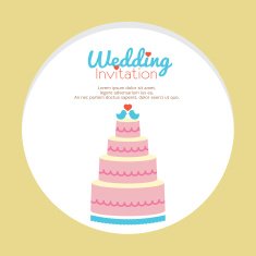 wedding invitation N146