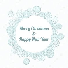 christmas card N176