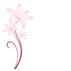 Stylized flowers