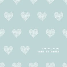 White lace hearts textile texture frame corner pattern background
