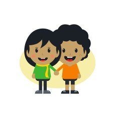 love couple cartoon character N7