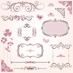 Romantic Banner Set N2
