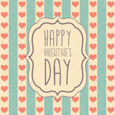 Valentine's day card N356