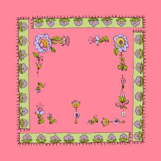 Retro floral background N14