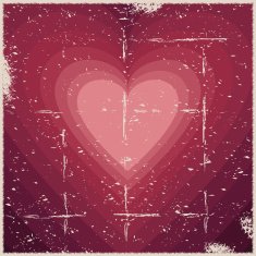 grunge heart background N10