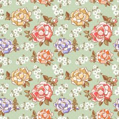elegant peony seamless floral pattern background N7