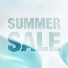 Summer Sale Creative Background Illustration Design