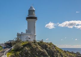 big lighthouse on Byron bay, Australia