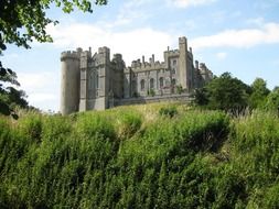 distant view of Arundel Castle