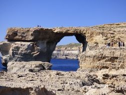 arch on the Gozo