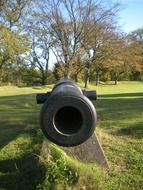 cannon weapon statue