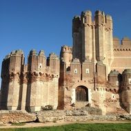 medieval castle in segovia