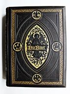 book bible leather
