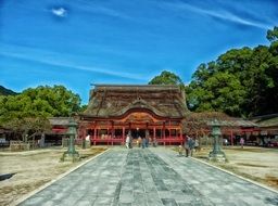 temple for worship in japan