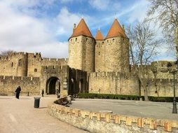 carcassone castle france