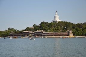 Picture of lake in beijing