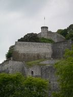 ancient hill fortress in Belgium
