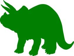 triceratops dinosaur drawing
