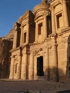 photo of petra ruins
