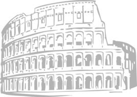 clipart of the colloseum