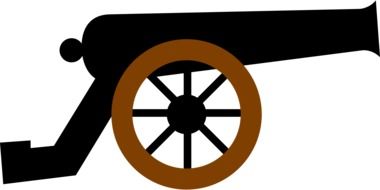cannon artillery drawing