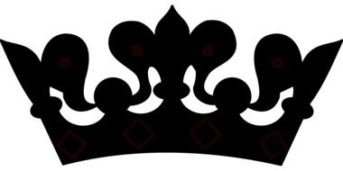 black royal crown