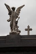 Decor at La Recoleta Cemetery in Buenos Aires