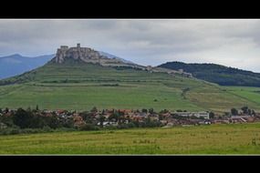 castle on grief in Slovakia