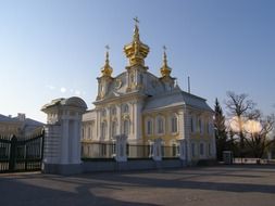 palace in the park as a tourist attraction