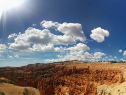 sunrise over Bryce Canyon in the US